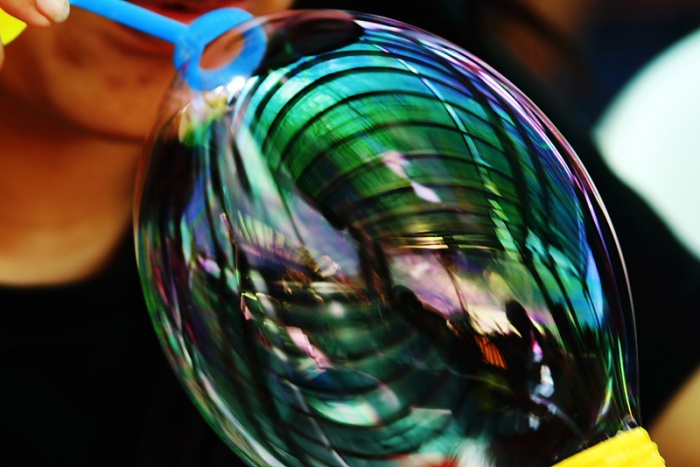 Signs of a bubble by Esparta Palma