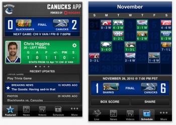 Canucks Screenshot