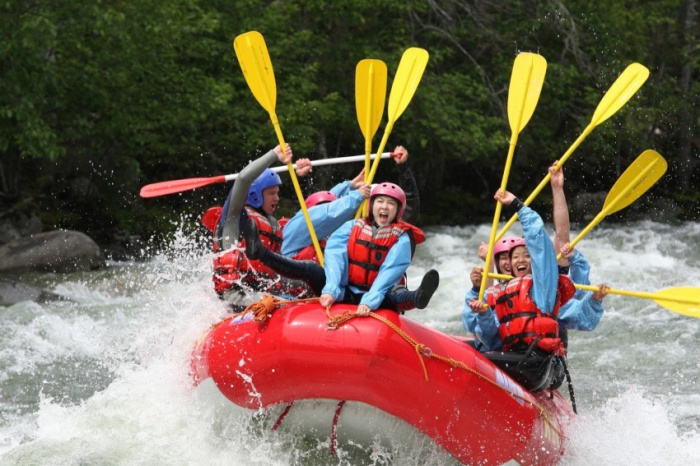 Nahatlatch Rafting by REO