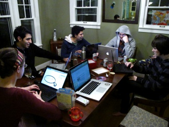 Computer party by Eyeliam