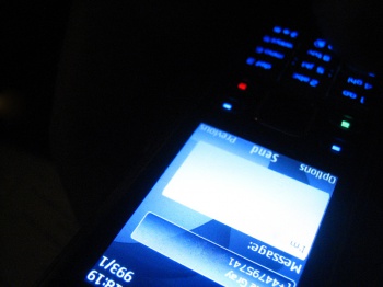 Text message by Troy Morris