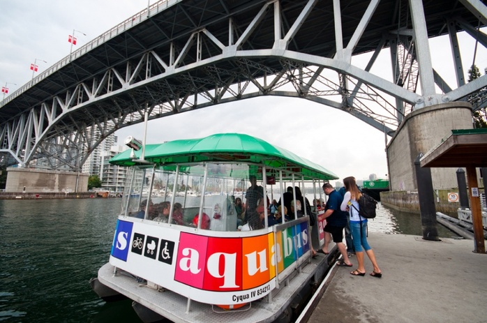 Granville Island aquabus tour