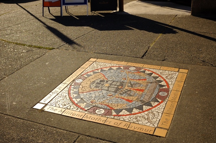Militant Mothers of Raymur street mozaic