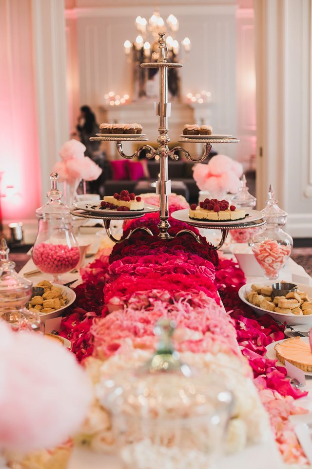 dessert table vancouver club