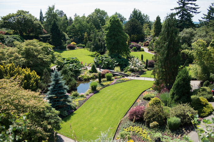 Garden Grounds Outside Bloedel Conservatory