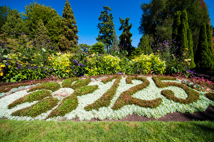 Stanley Park Gardens Flower Bed