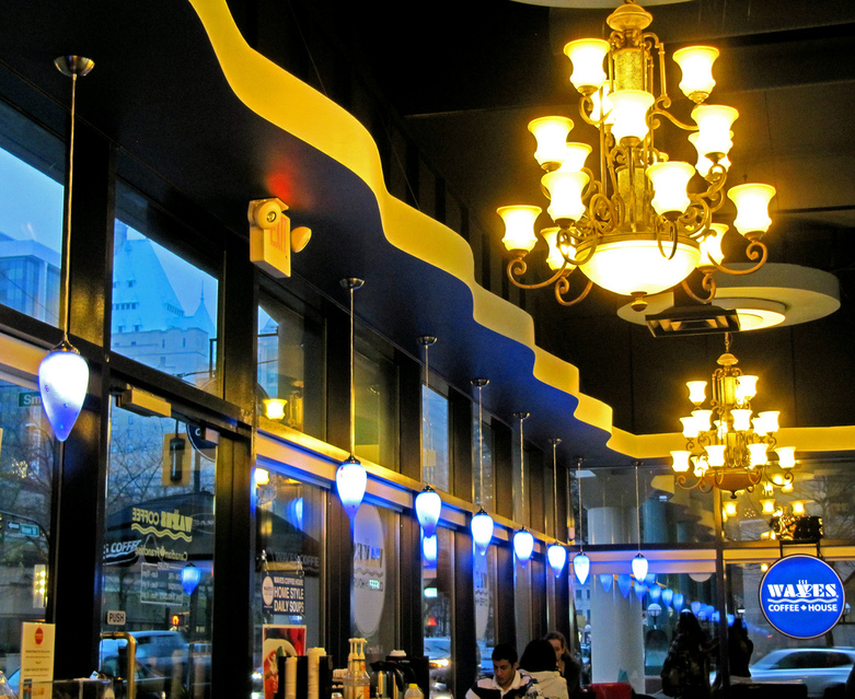 Waves Coffee at Howe Smithe by Reva G