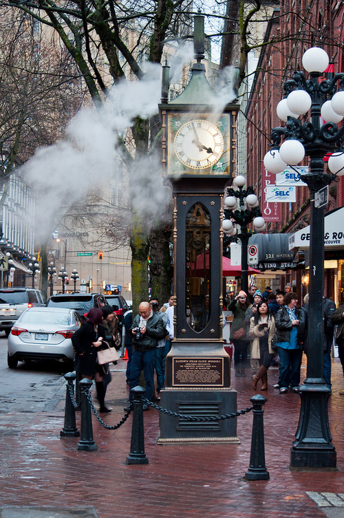 Gastown Steam Clock in Vancouver