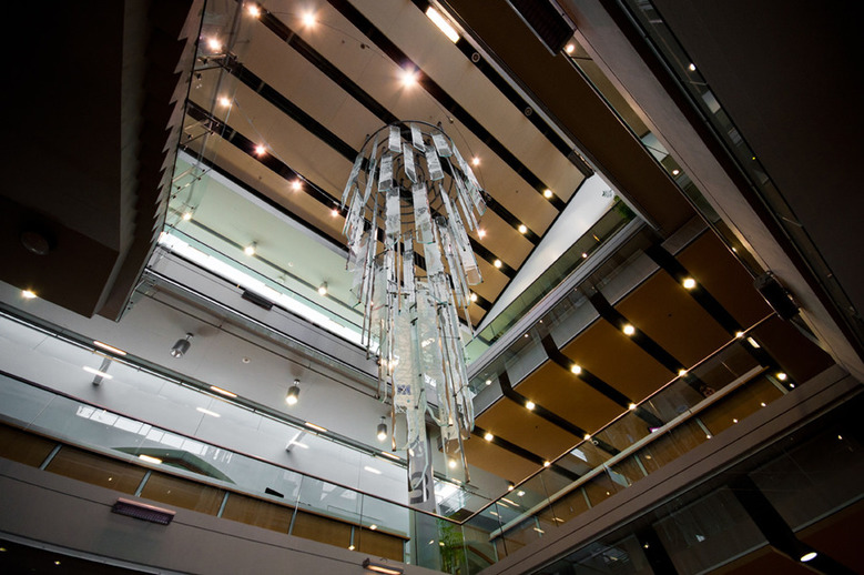 Irving K Barber Learning Center  Glass decoration 1