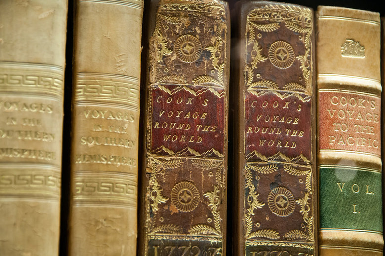 Irving K Barber Learning Center  Madeline H  Chung Collection Old Books