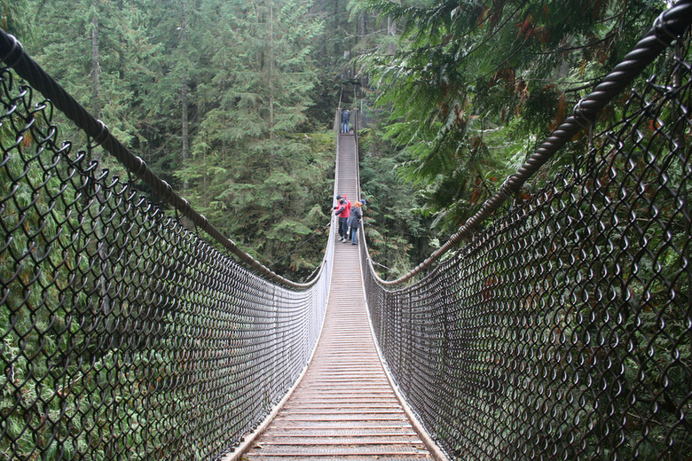 Lynn Canyon Suspension Bridge by Chris Morisawa