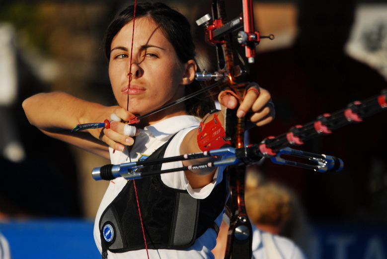 archery final round by Ferruccio Berti