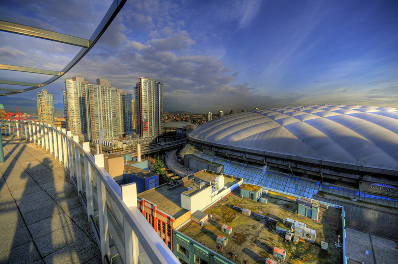 B C Place Vancouver by Chris Coleman