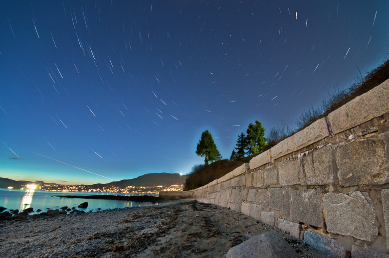9 Stanley Park  star trails