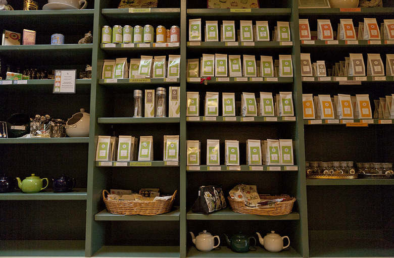 2 The tea shop selection